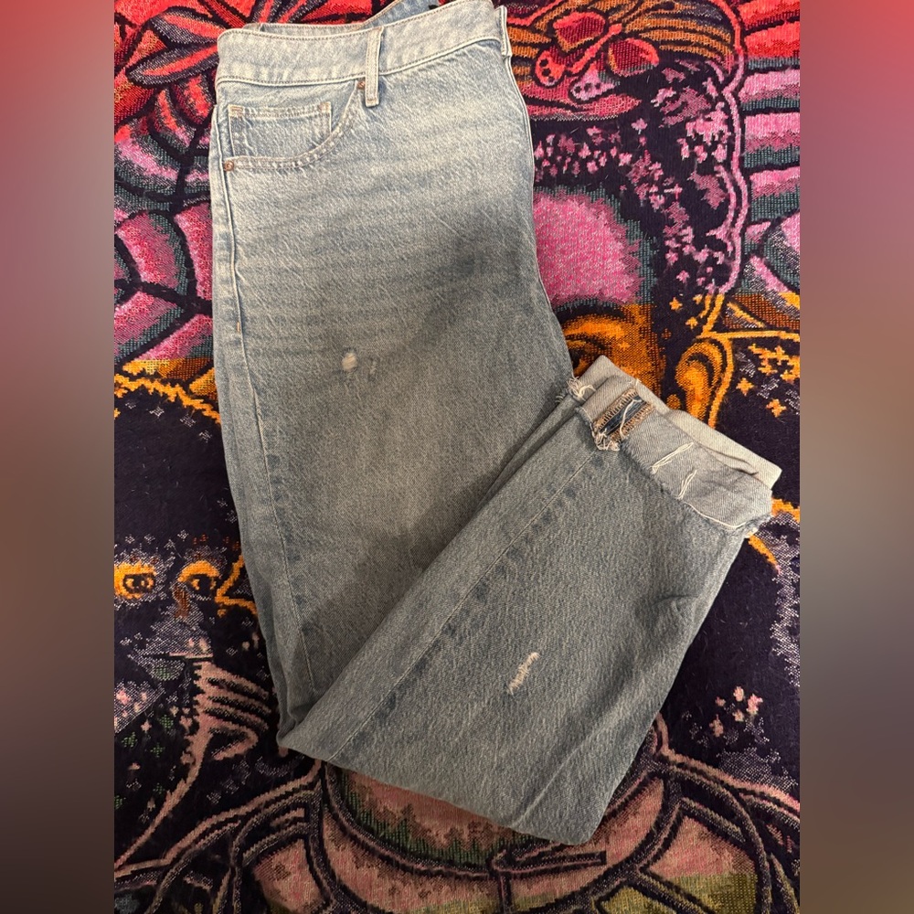 Express 90s Skinny High Rise stretch Denim